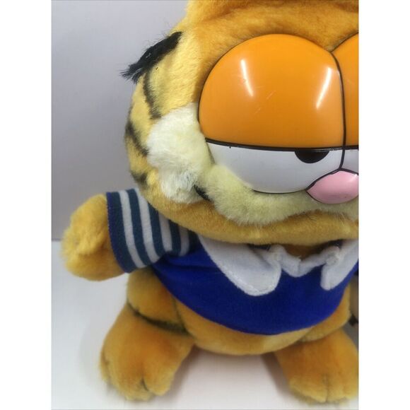 Garfield Soccer Plush Daikin "The Year of the Party 10” Vintage 1981 - Picture 5 of 16